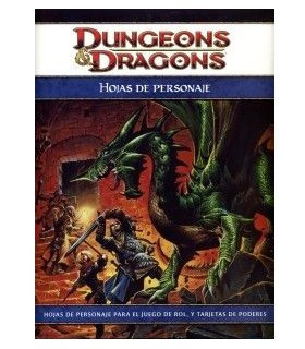 Dungeons and Dragons Hojas de Personaje