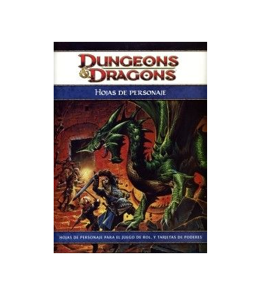 Dungeons and Dragons Hojas de Personaje