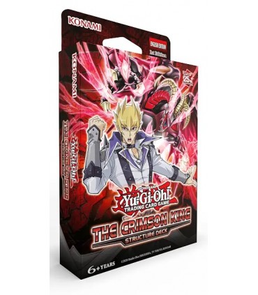 Yugioh BARAJA de Estructura: El Rey Carmesí (inglés)