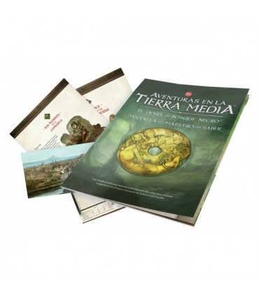 Aventuras en la Tierra Media: El dosel del Bosque Negro y pantalla del Maestro del Saber