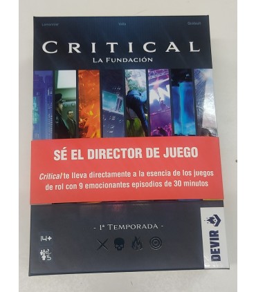 Critical - La Fundación - 1ª Temporada (nuevo / sin precinto)