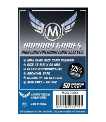 Fundas mini euro 45 x 68 Premium (50)