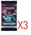 MTG Duskmourn 3 SOBRES de juego