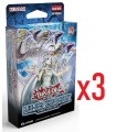 (RESERVA español) Yugioh 3 x BARAJA Destino Blanco de Ojos Azules