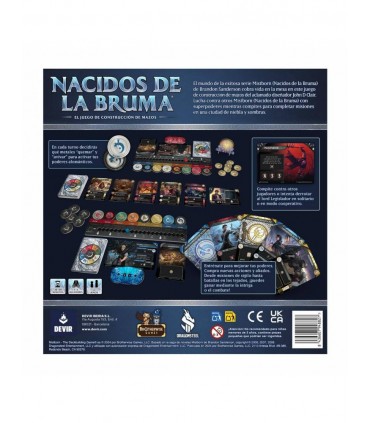 Nacidos de la Bruma: El juego de construcción de mazos (Castellano)