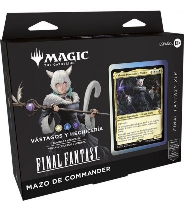MTG Final Fantasy COMMANDER Vástagos y hechicería (español)