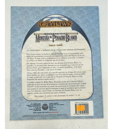 D&D Retorno a la montaña del penacho blanco (2ª mano)