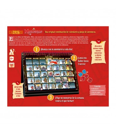 Calendario 365 Adventures Dungeon