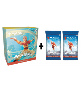 MTG Avatar Kit Presentación Aang + 2 sobres (español)