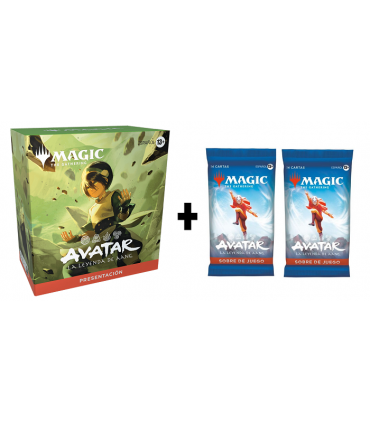 (RESERVA) MTG Avatar Kit Presentación Toph + 2 sobres (español)