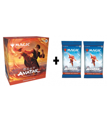 MTG Avatar Kit Presentación Zuko + 2 sobres (español)