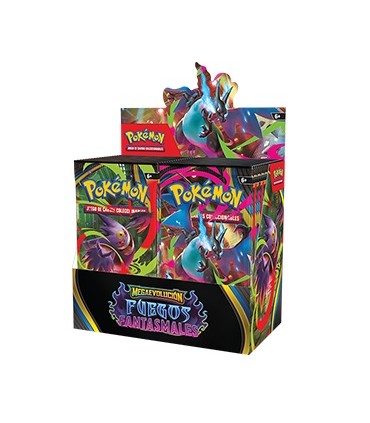 Pokemon CAJA 36 sobres - Fuegos fantasmales (español)
