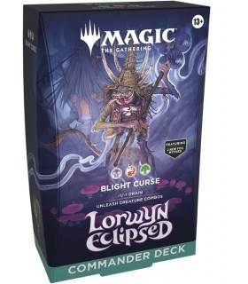 MTG Lorwyn - COMMANDER Blight Curse (inglés)