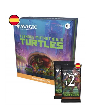 MTG Tortugas Ninja PACK PRESENTACIÓN (es) + 2 sobres (es)
