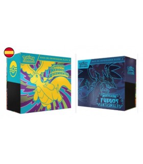 OFERTA Pokemon ETB - HEROES + FUEGOS