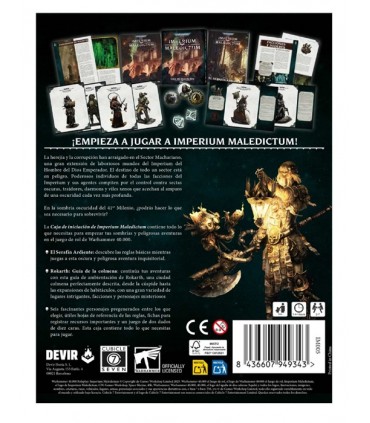 Warhammer 40,000 Imperium maledictum - Caja de iniciación