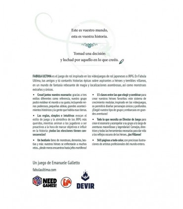 Fabula Ultima - Libro básico