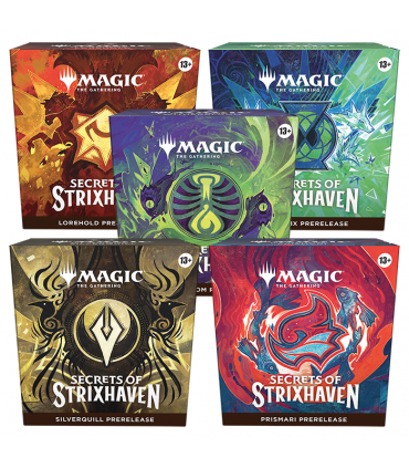 Strixhaven PACK 5 KITS PRESENTACIÓN + Regalo (inglés)