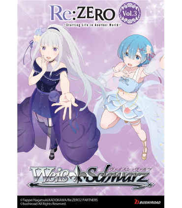 (RESERVA) Weiss Schwarz Re:ZERO -Starting Life in Another World- Vol.3 (inglés)