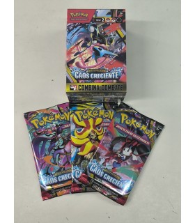 Pokemon Caos Creciente PACK PRESENTACIÓN + Regalo 3 sobres (español)
