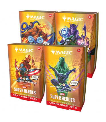 (RESERVA) MTG Marvel Super Heroes COLLECTOR COMMANDER