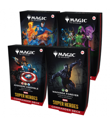 (RESERVA) MTG Marvel Super Heroes COMMANDER