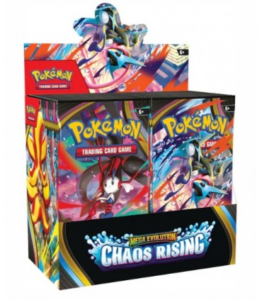 Pokemon CAJA 36 SOBRES Chaos Rising (inglés)