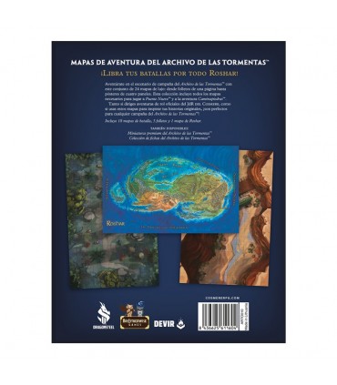 El Archivo de las Tormentas - Mapas de aventura