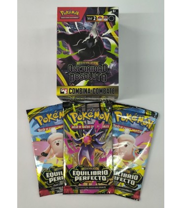 (Reserva) Pokemon OFERTA 1 - Pack Oscuridad + 3 sobres Equilibrio