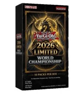 (RESERVA) Yugioh World Championship Limited Pack 2026 (inglés)