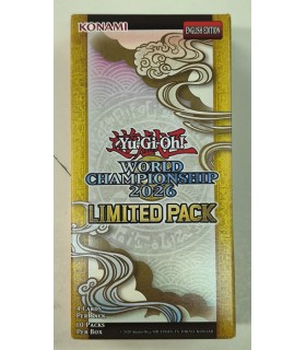 (RESERVA) Yugioh World Championship Limited Pack 2026 (inglés)