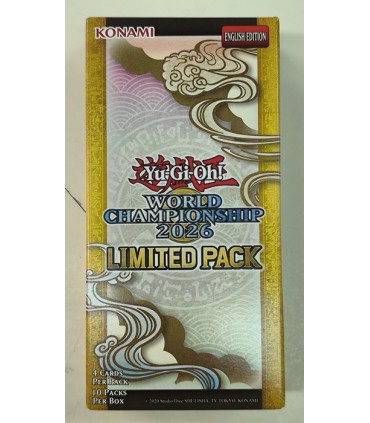 Yugioh World Championship Limited Pack 2026 (inglés)
